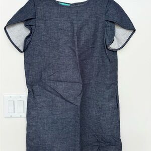 Dark Gray Short Sleeve Dress